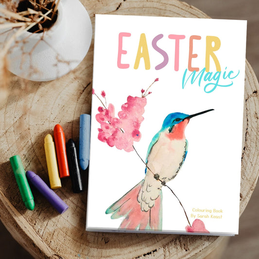 Digital Easter Magic Colouring Book
